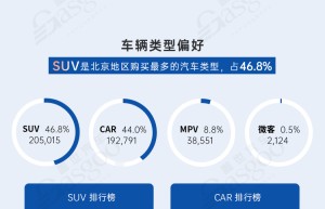 北京三季度汽车消费偏好洞察，比亚迪超越丰田